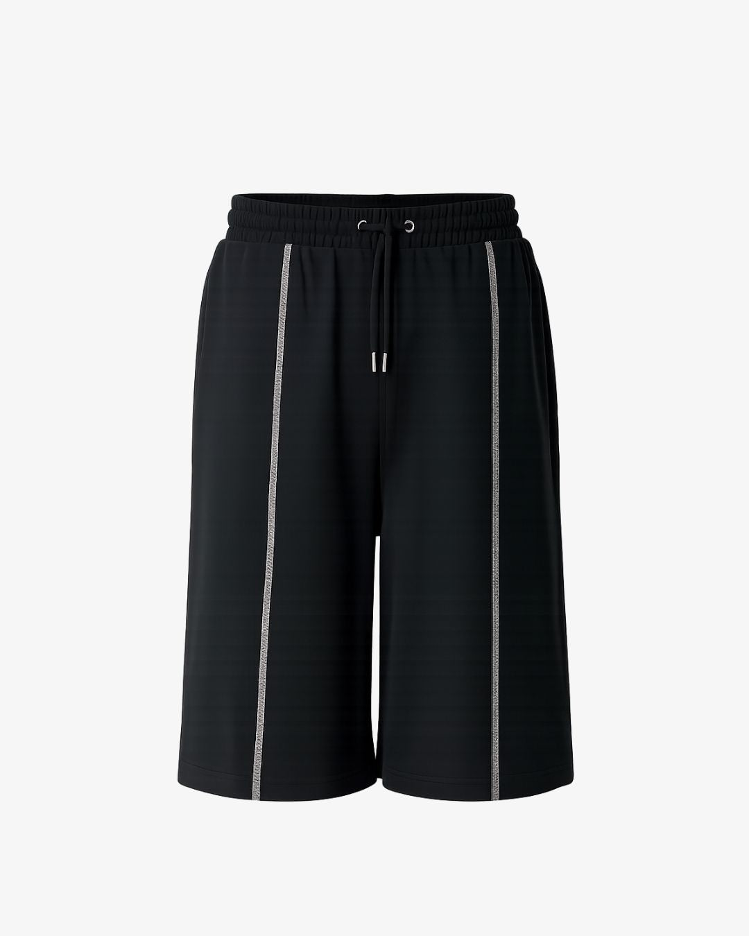 ADM STRIPED SHORTS BLACK