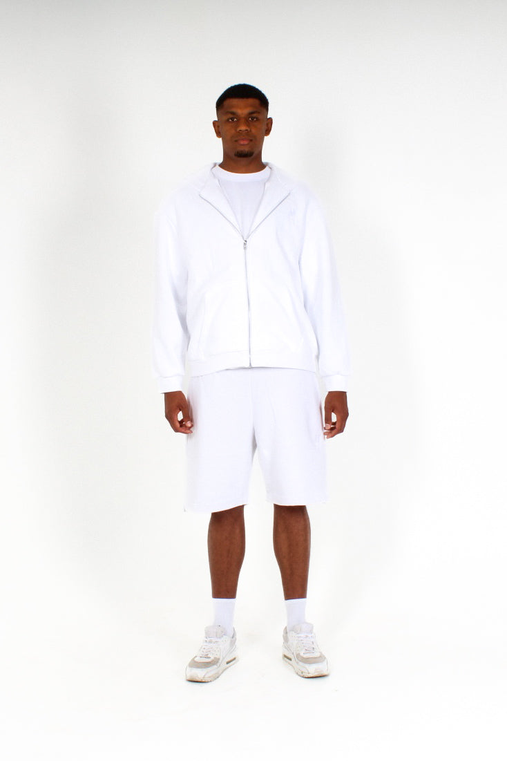 ZIP Hoodie White