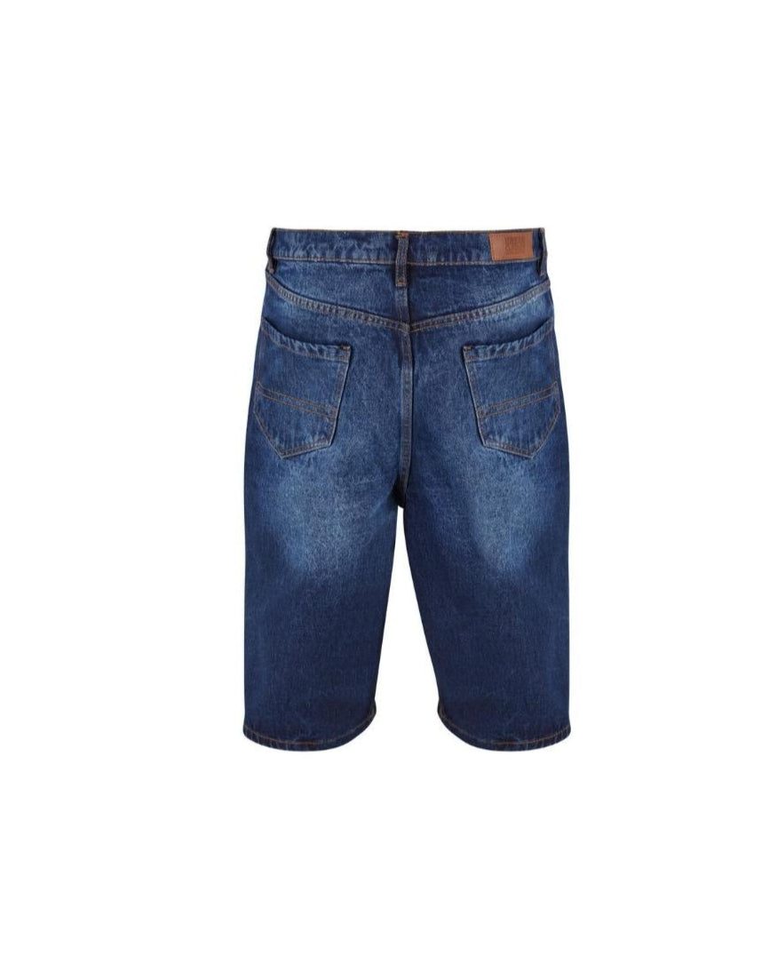 ADM denim shorts blue