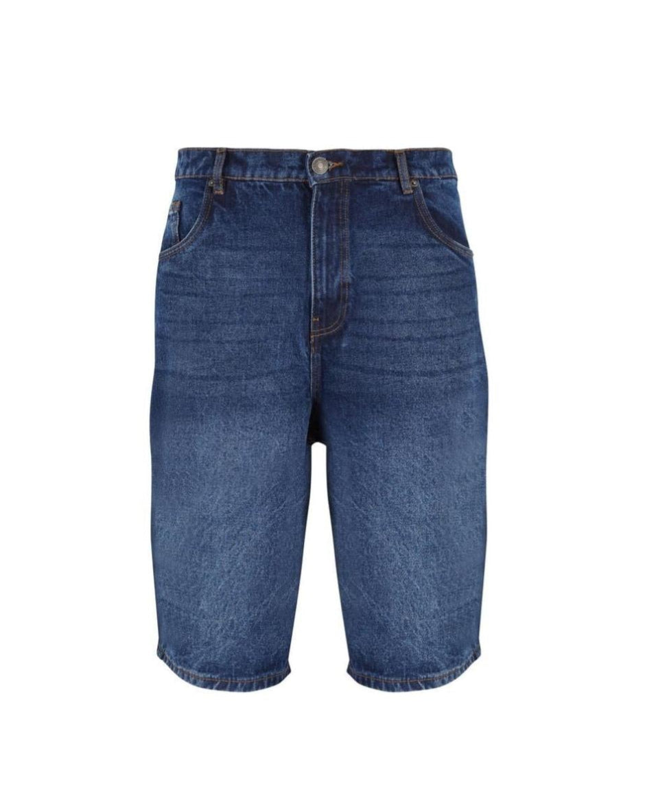 ADM denim shorts blue