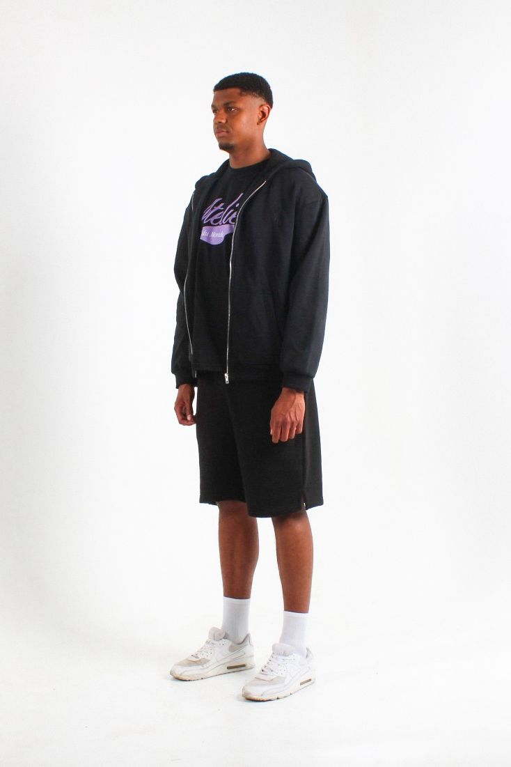 ZIP Hoodie black